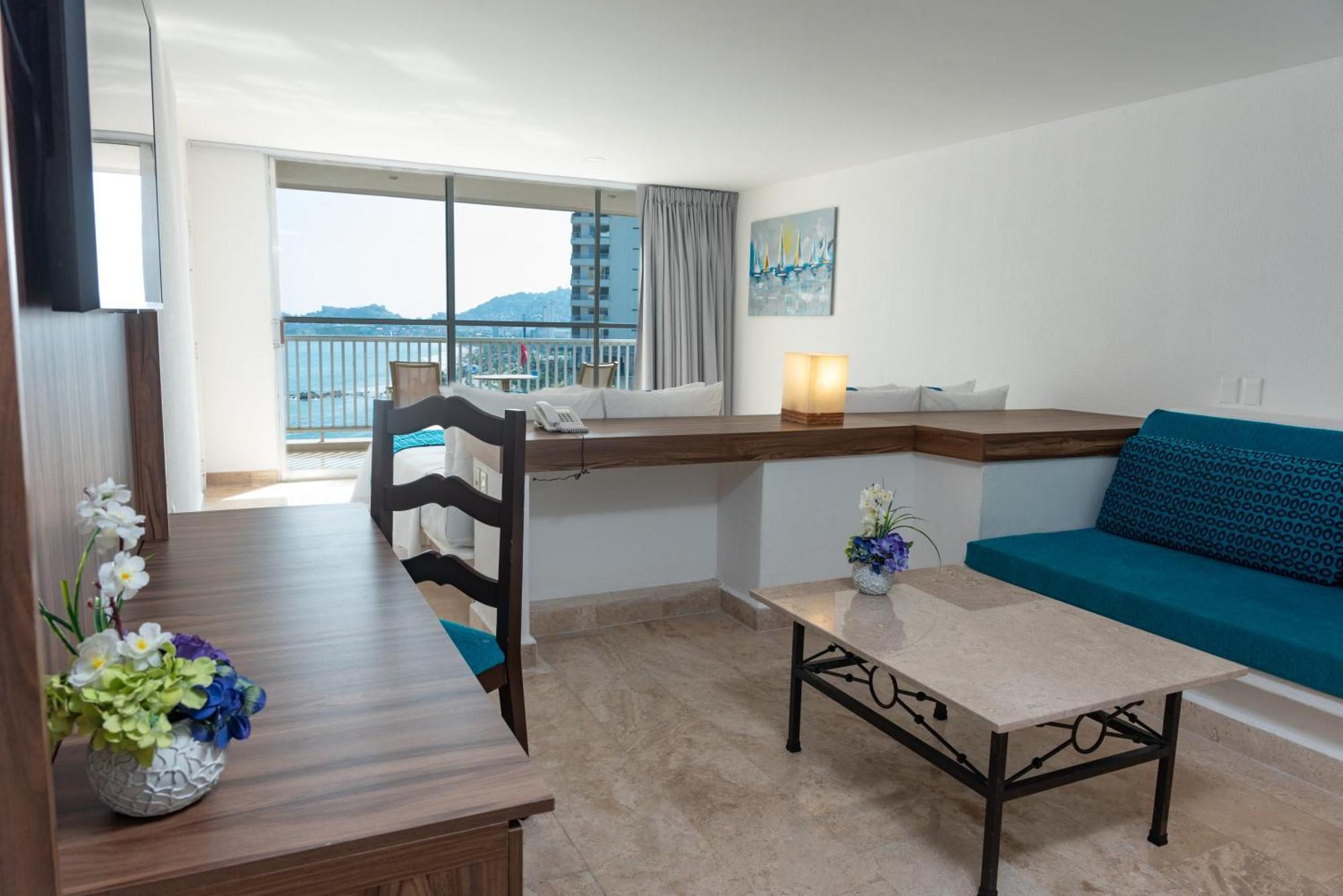 Ritz Acapulco All Inclusive 外观 照片 A typical room at the hotel